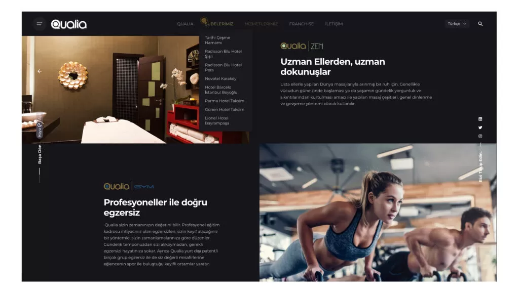 Qualia Web Sitesi